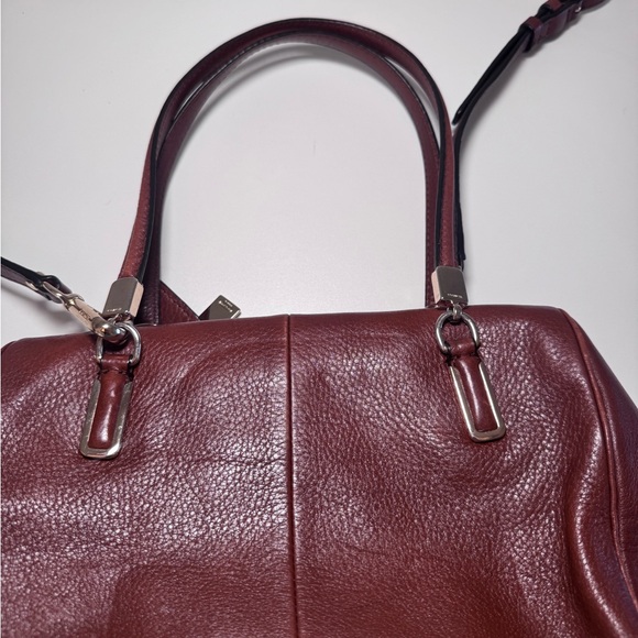 Coach Brown Leather Satchel Bag - Picture 4 of 7